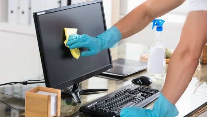 how to clean computer screens